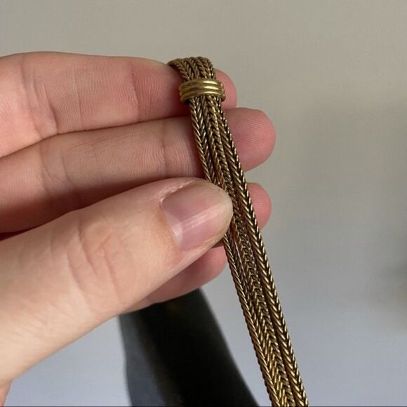 Vintage Black Clutch Gold Chain Detailing